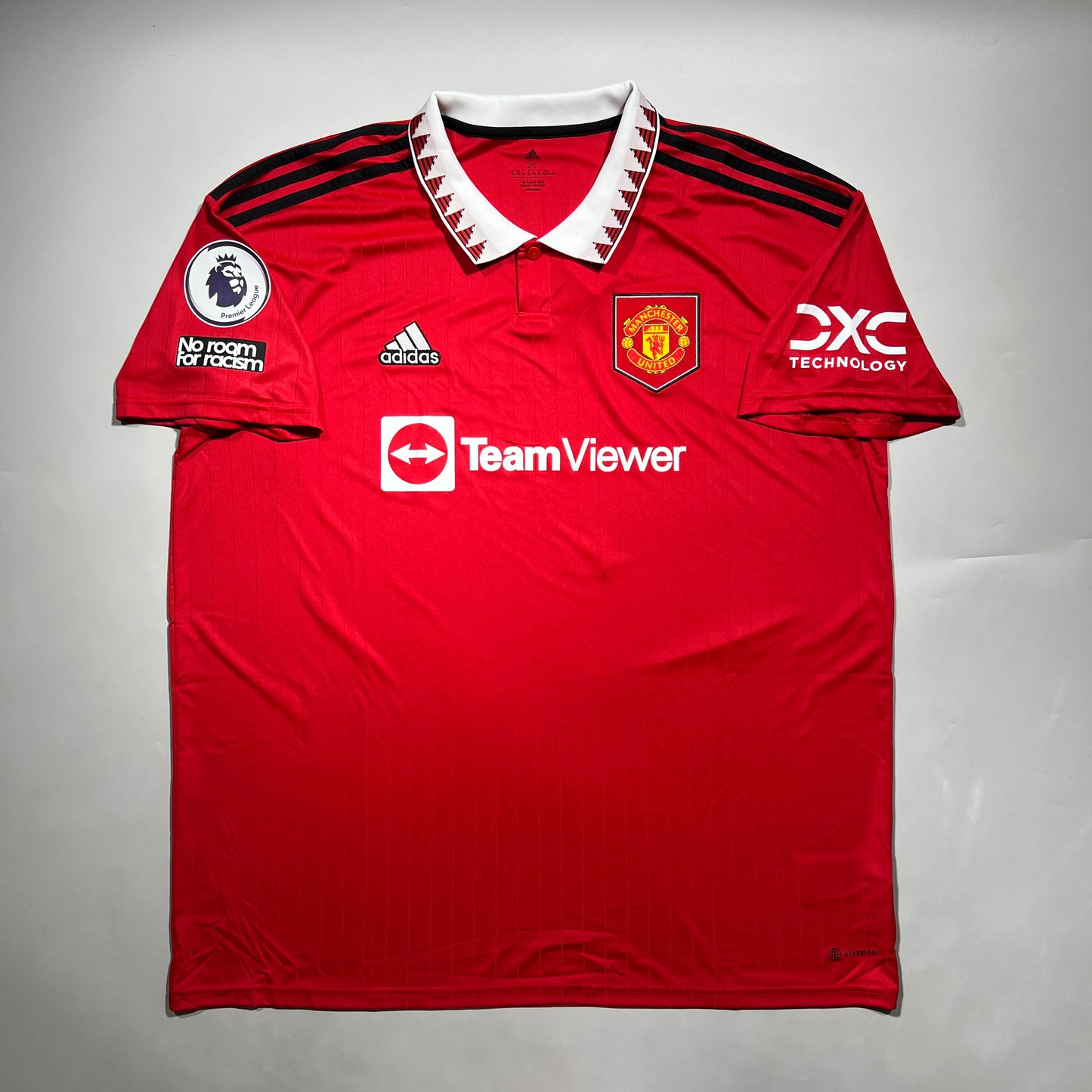Official 7 Ronaldo 22/23 Manchester United Home Stadium Shirt  Size 3XL(JP6XL)