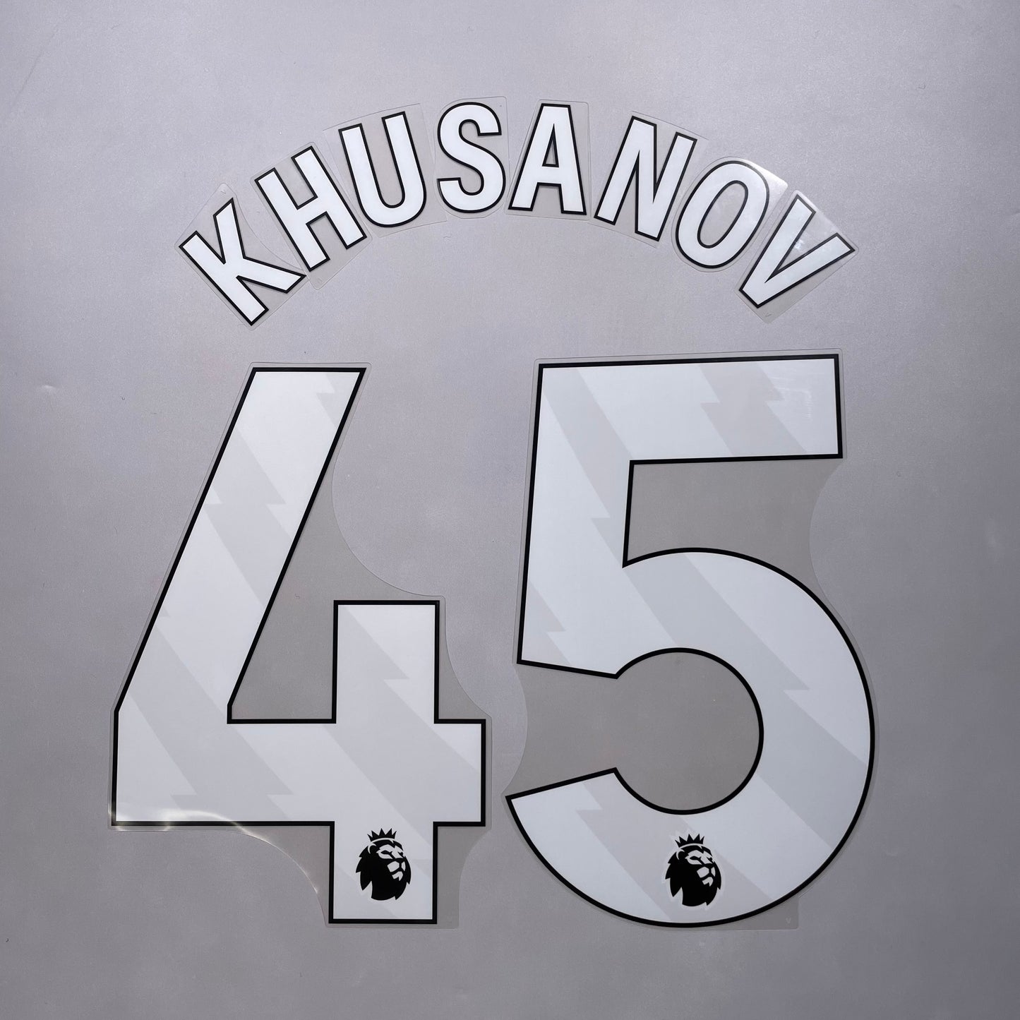 Official 25/26 Manchester City Away English Premier League Name & Number set