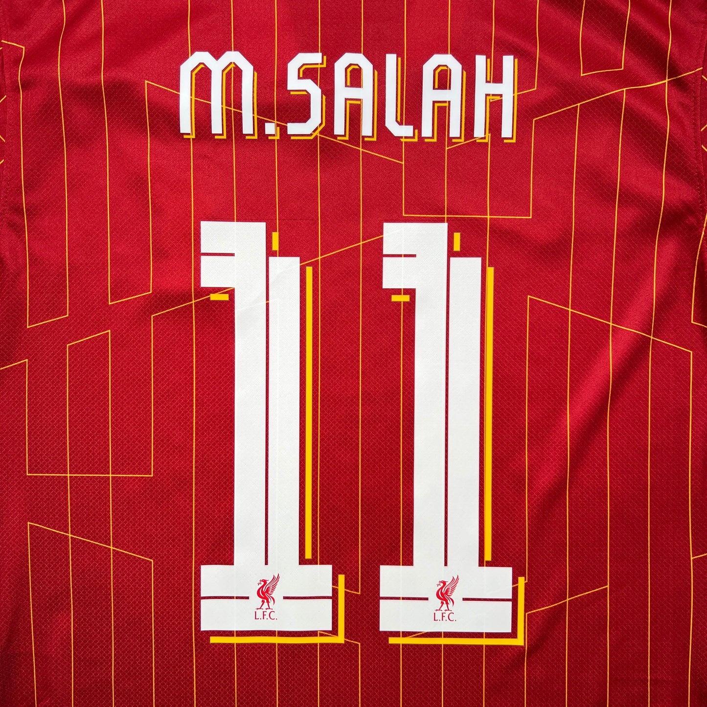 Official #11 M.Salah 24/25 Liverpool Home Stadium Shirt UCL