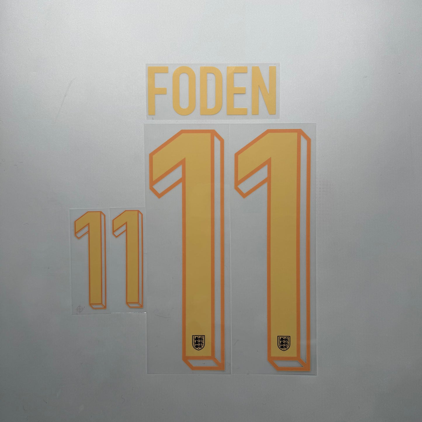 #11 Foden 2024 England Away Name & Number set