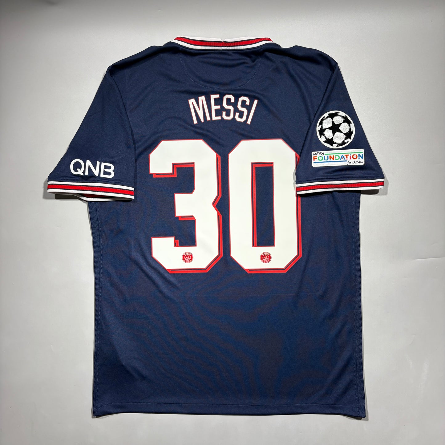Official #30Messi 21/22 PSG Home Stadium Shirt Champions League Size L