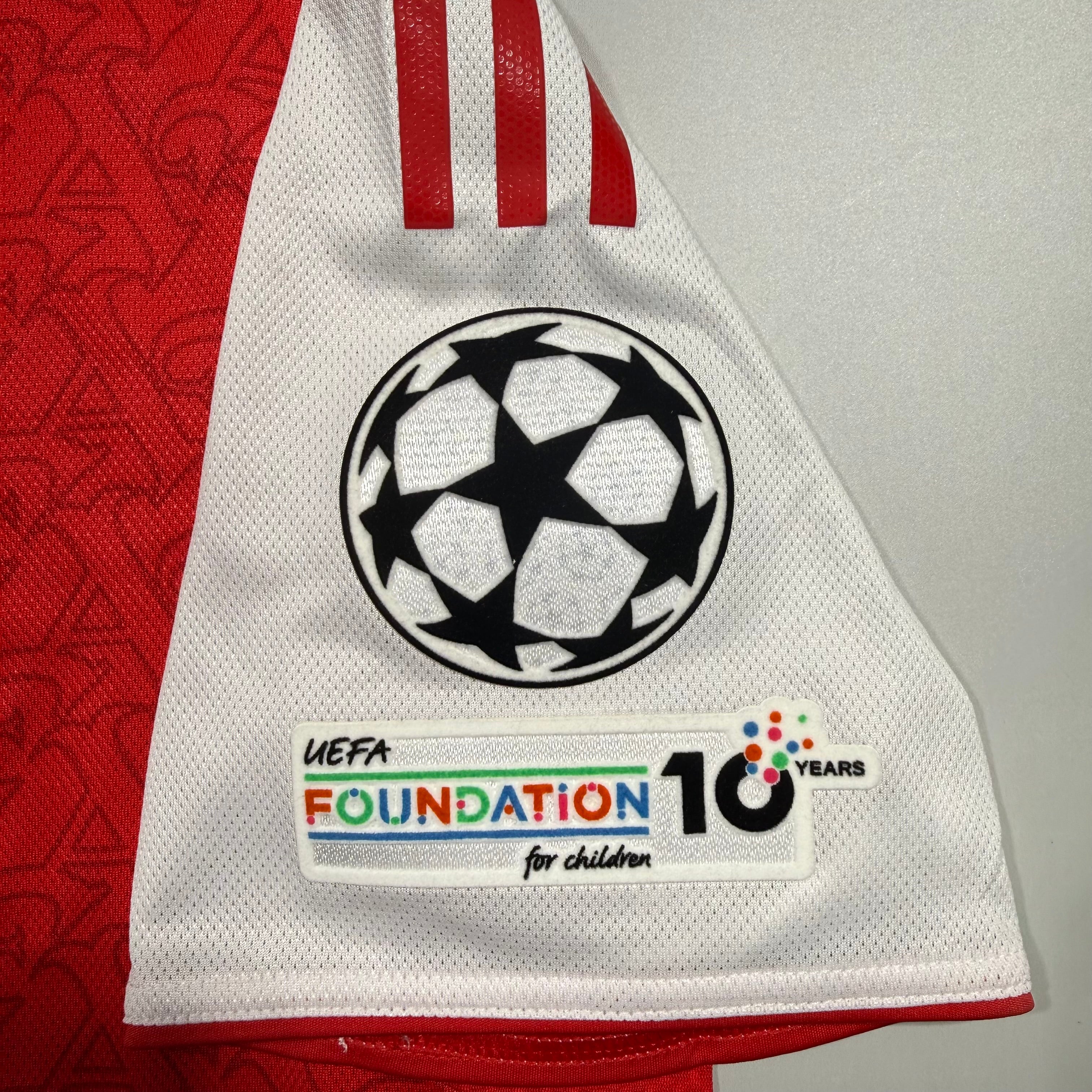 Official #10 Eze 25/26 Arsenal Home Authentic Shirt Champions
