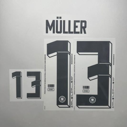 #13 Muller 2024 Germany Home Name & Number set Official