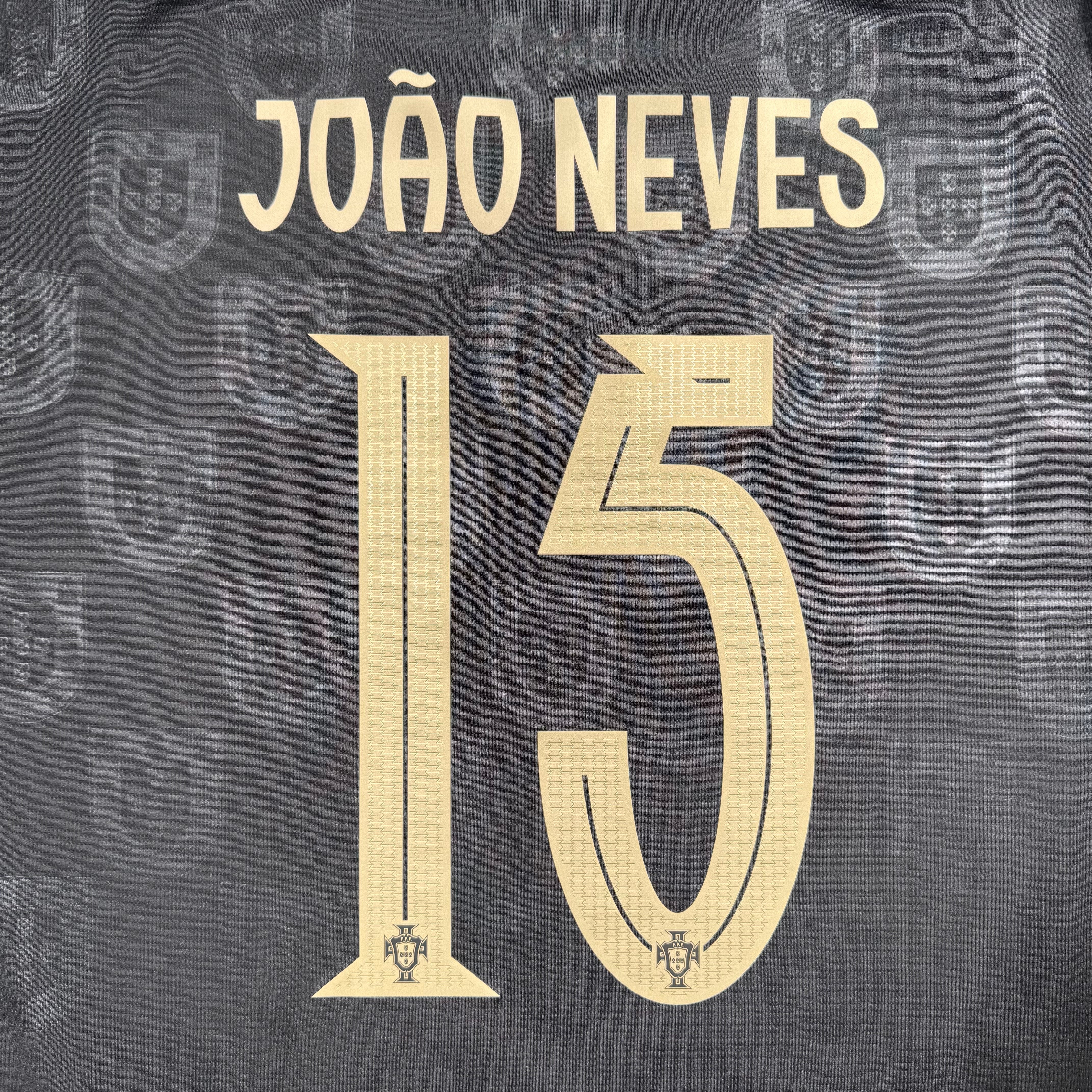 Official #15 Joao Neves 2025 Portugal Special Edition Stadium