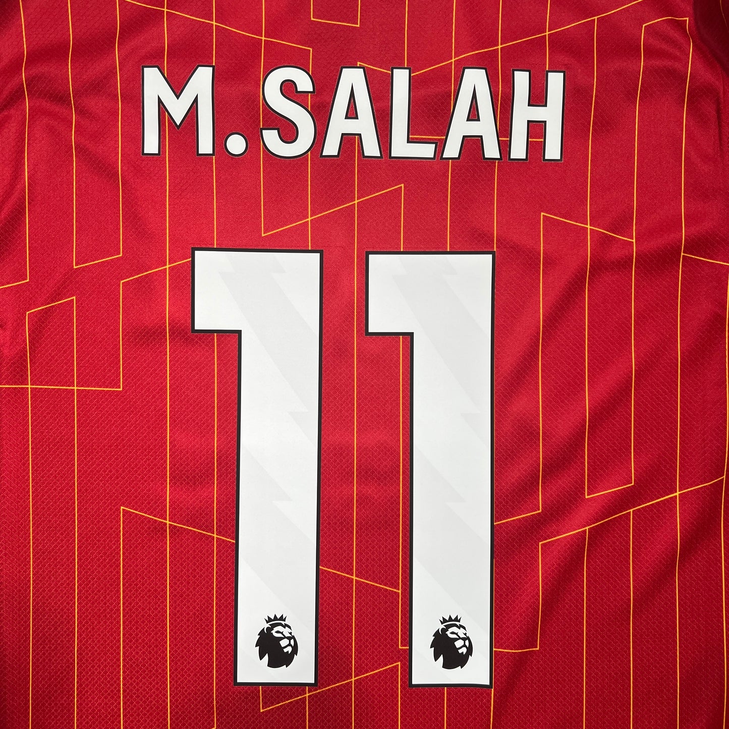 Official #11 M.Salah 24/25 Liverpool Home Stadium Shirt Premier Lague Champion