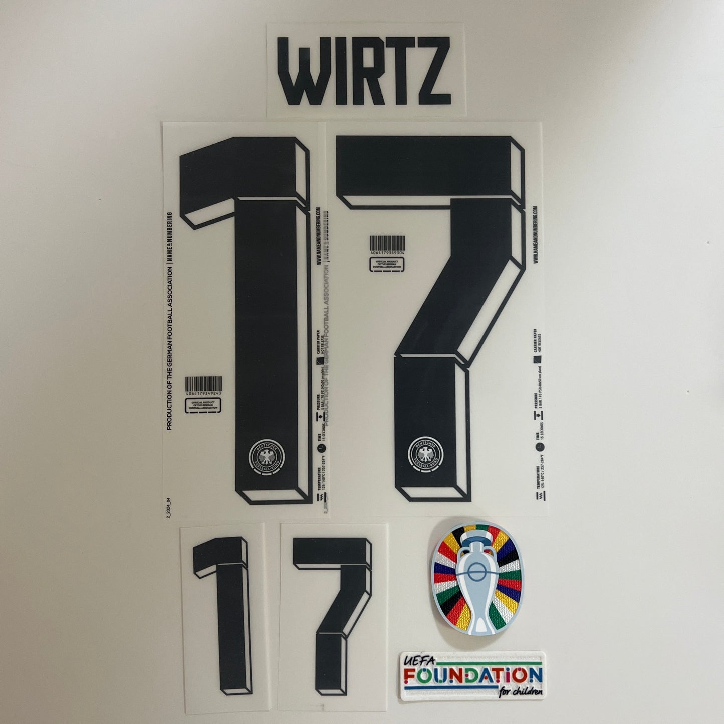 WIRTZ 24-25 Germany Home Fan Issue EURO2024