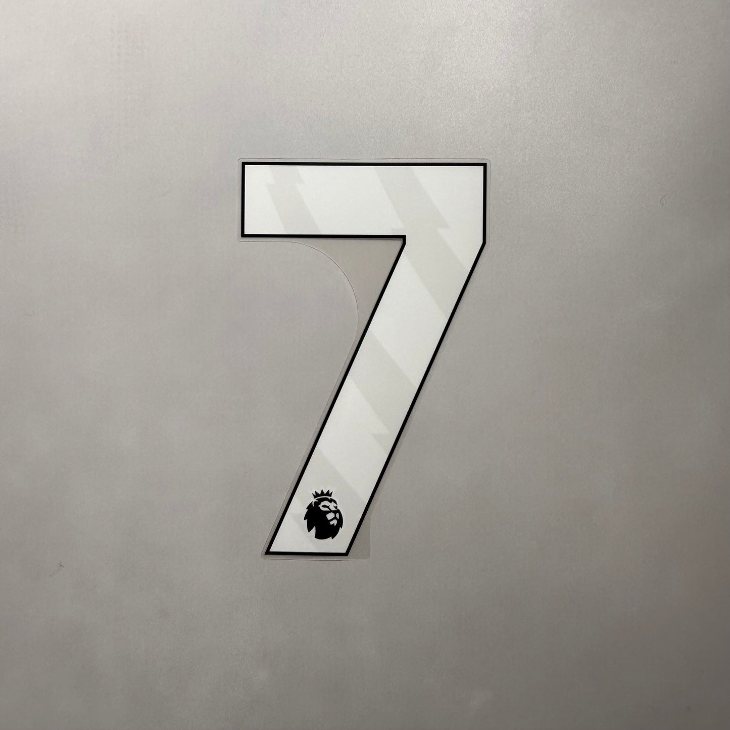 Official Kids 23/26 Premier League Numbers WHITE