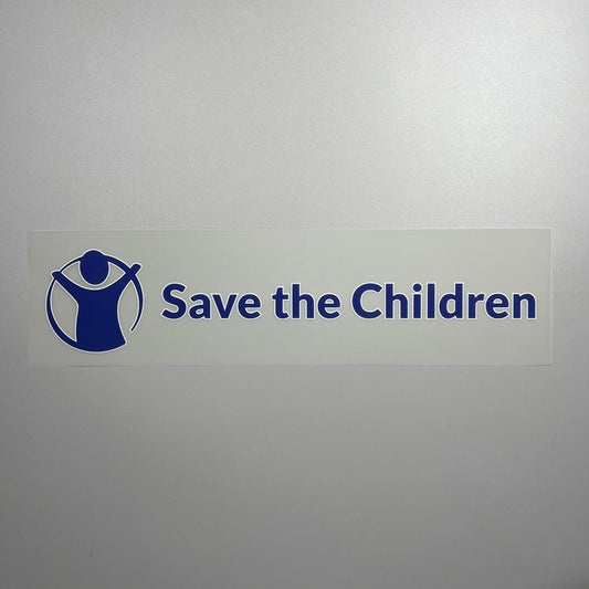 Official Save the Children 25/26 Atletico Madrid Home Back Sponsor Patch
