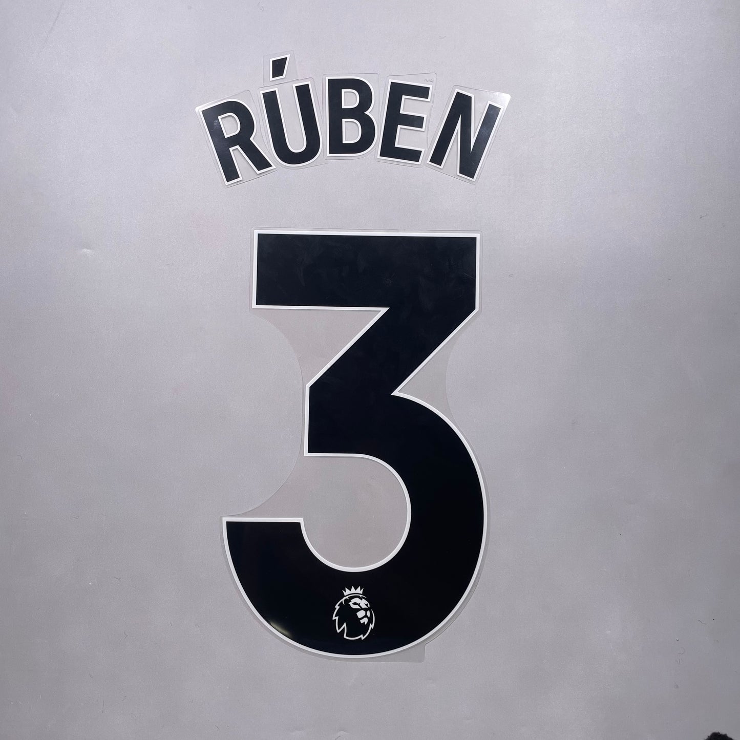 Official 25/26 Manchester City 3rd English Premier League Name & Number set