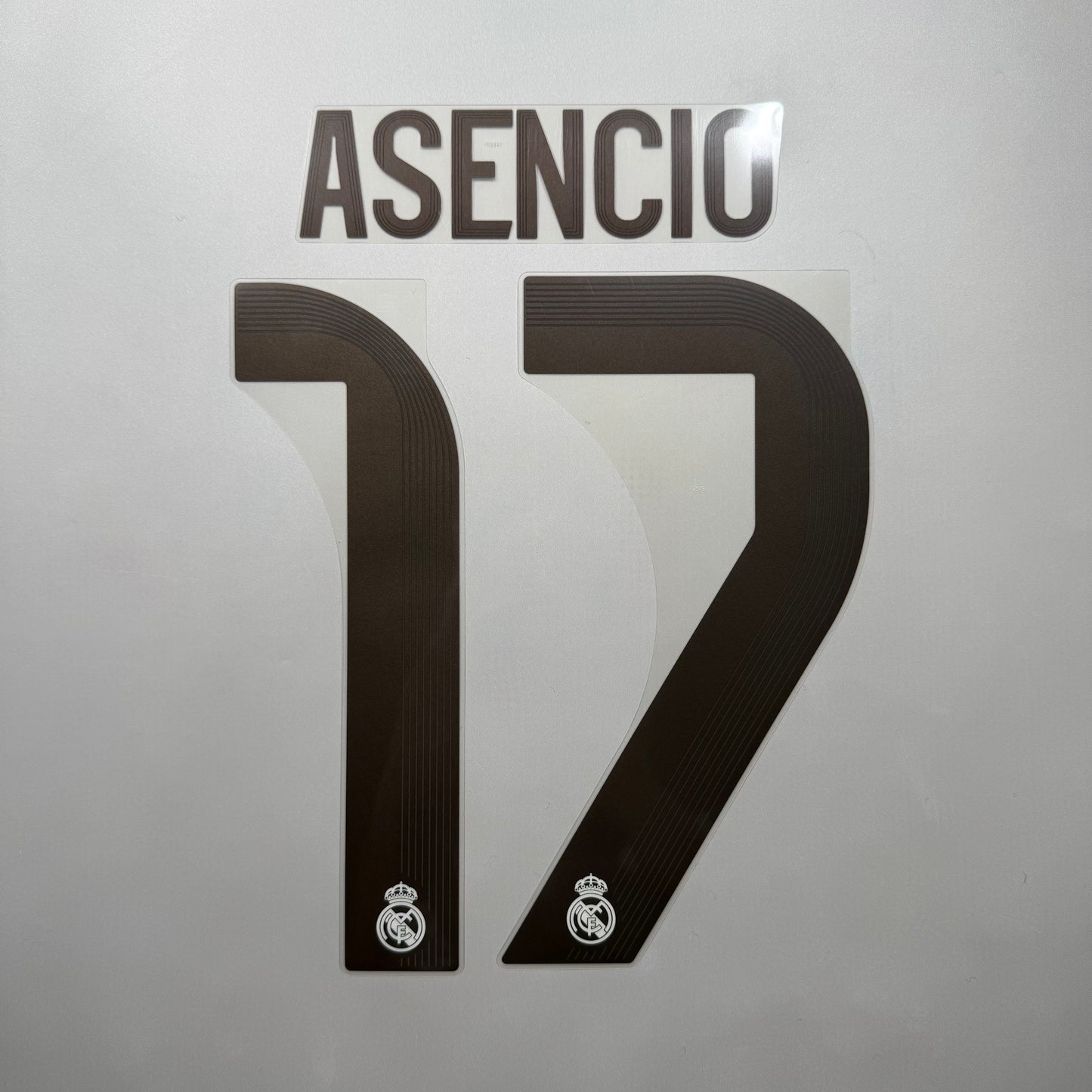 #17 Asencio 25/26 Real Madrid Home Name and Number set Official