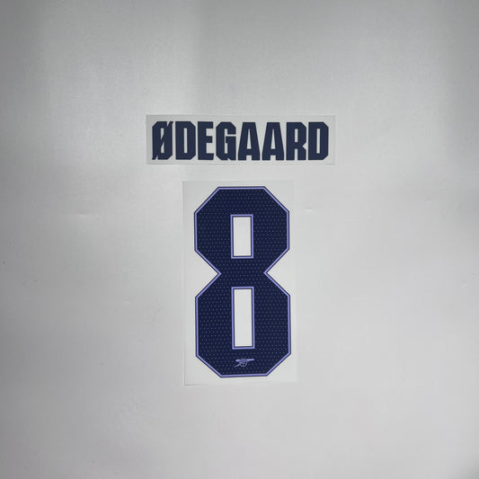 #8 Odegaard | 24-25 Arsenal 3rd Name & Number set