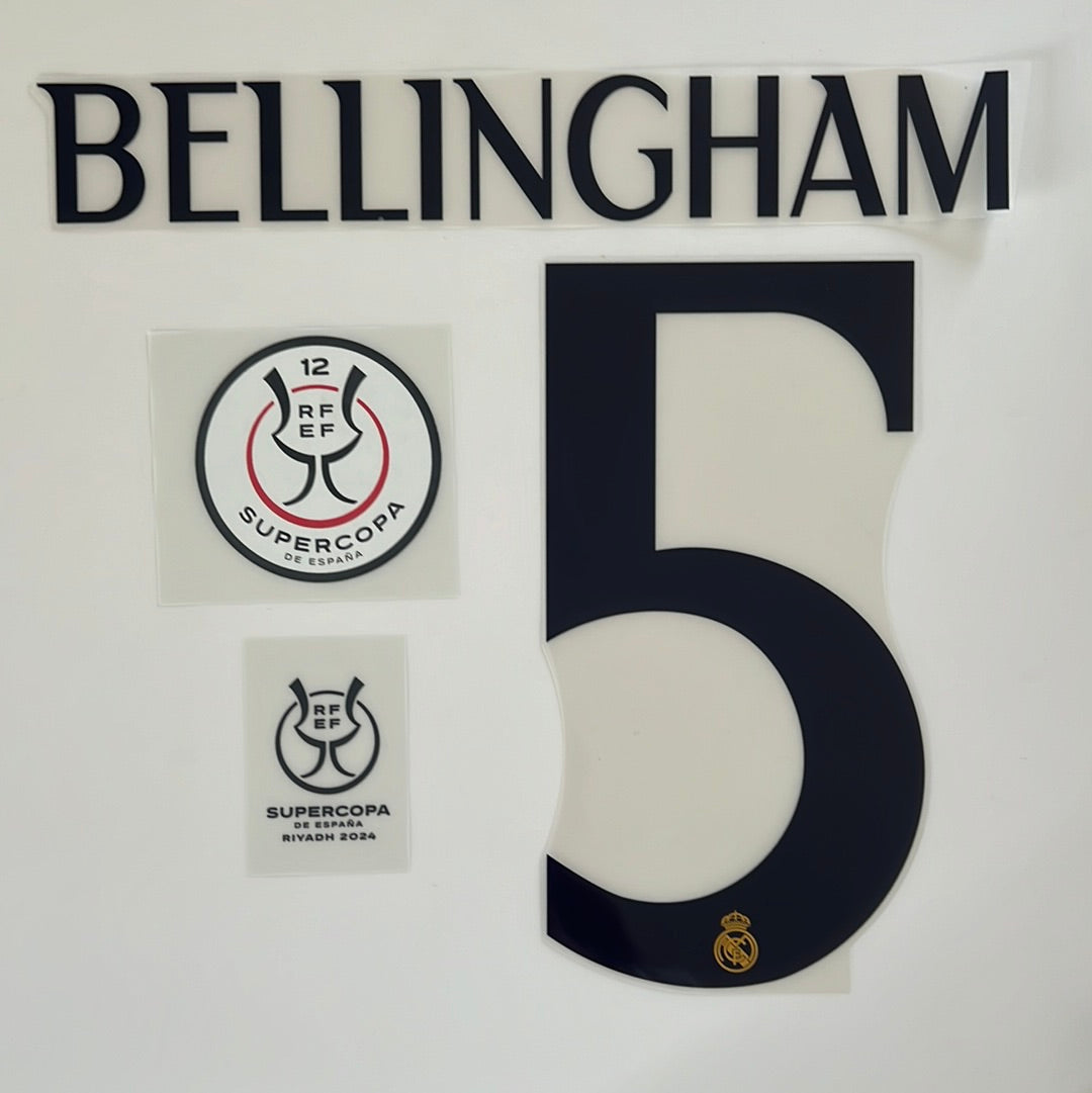 BELLINGHAM | 23-24 Real Madrid Home Super Copa Pack