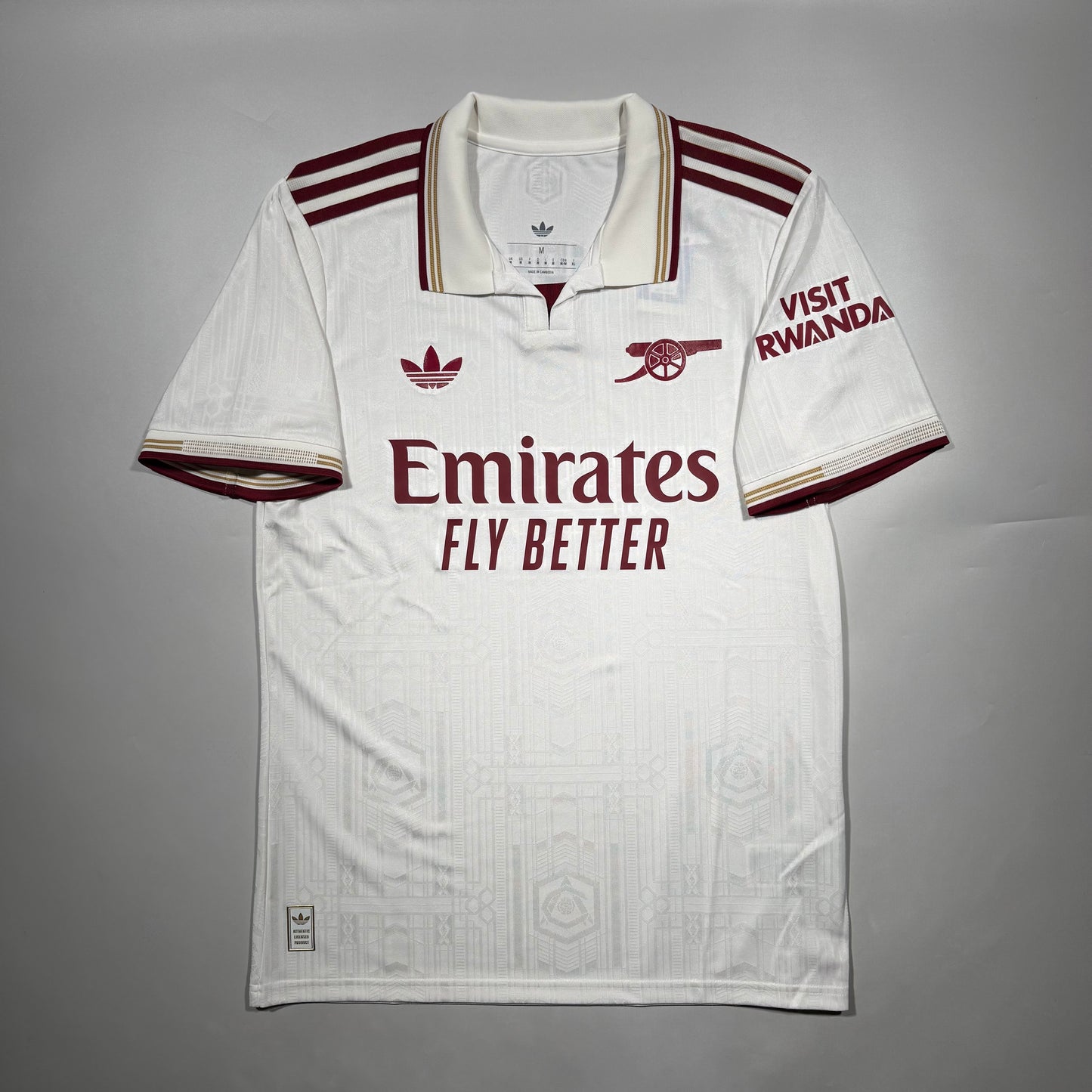 Official #7 Pires 25/26 Arsenal 3rd Authentic Shirt EU Edition