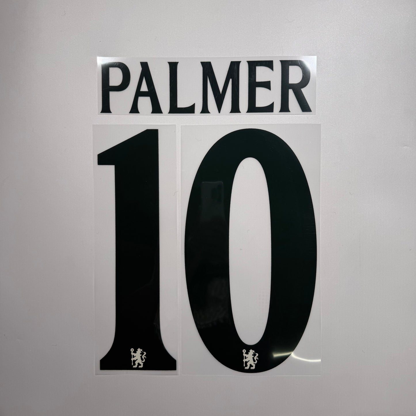 #10 Palmer 25/26 Chelsea Away Name & Number set Club Font