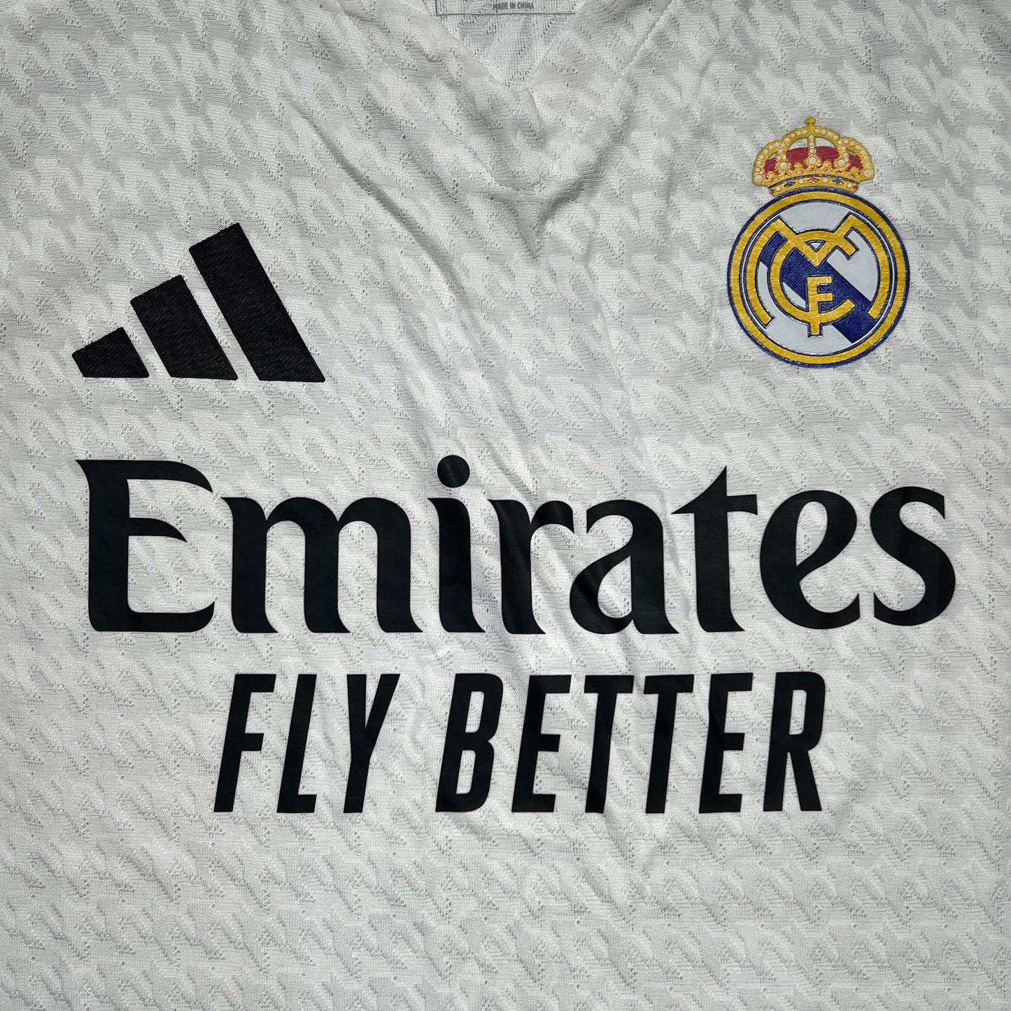 Official #5 Bellingham 24/25 Real Madrid Home Authentic Shirt UCL Size M (JP:XL)