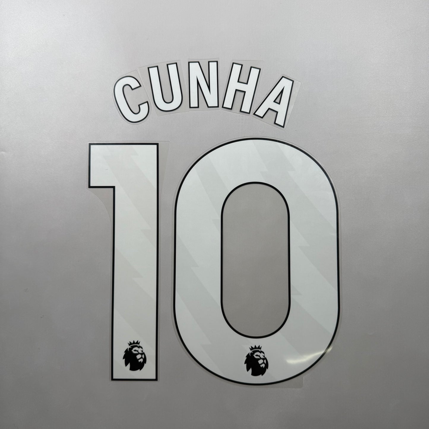 Official 25/26 Manchester United 3rd English Premier League Name and Number set