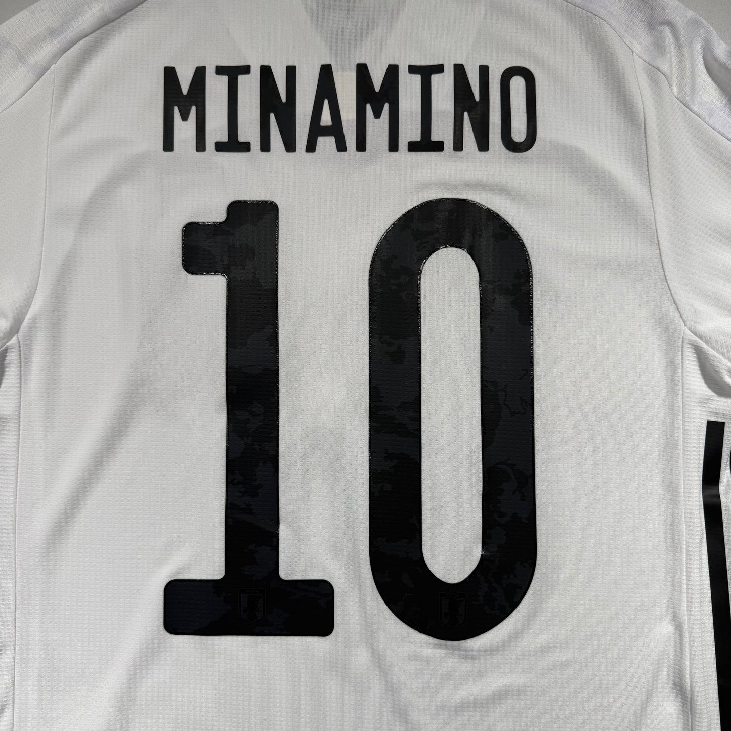 Official #10 Minamino 2020 Japan Away Authentic Shirt Long Sleeve Size S=JP:M