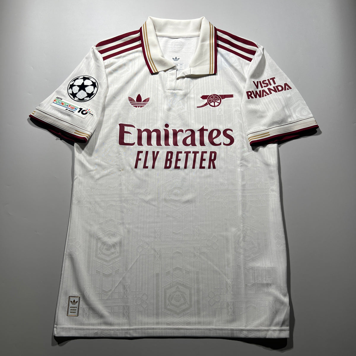 [Pre-Order] Official #41 Rice 25/26 Arsenal Third Authentic Shirt Adidas JI9554