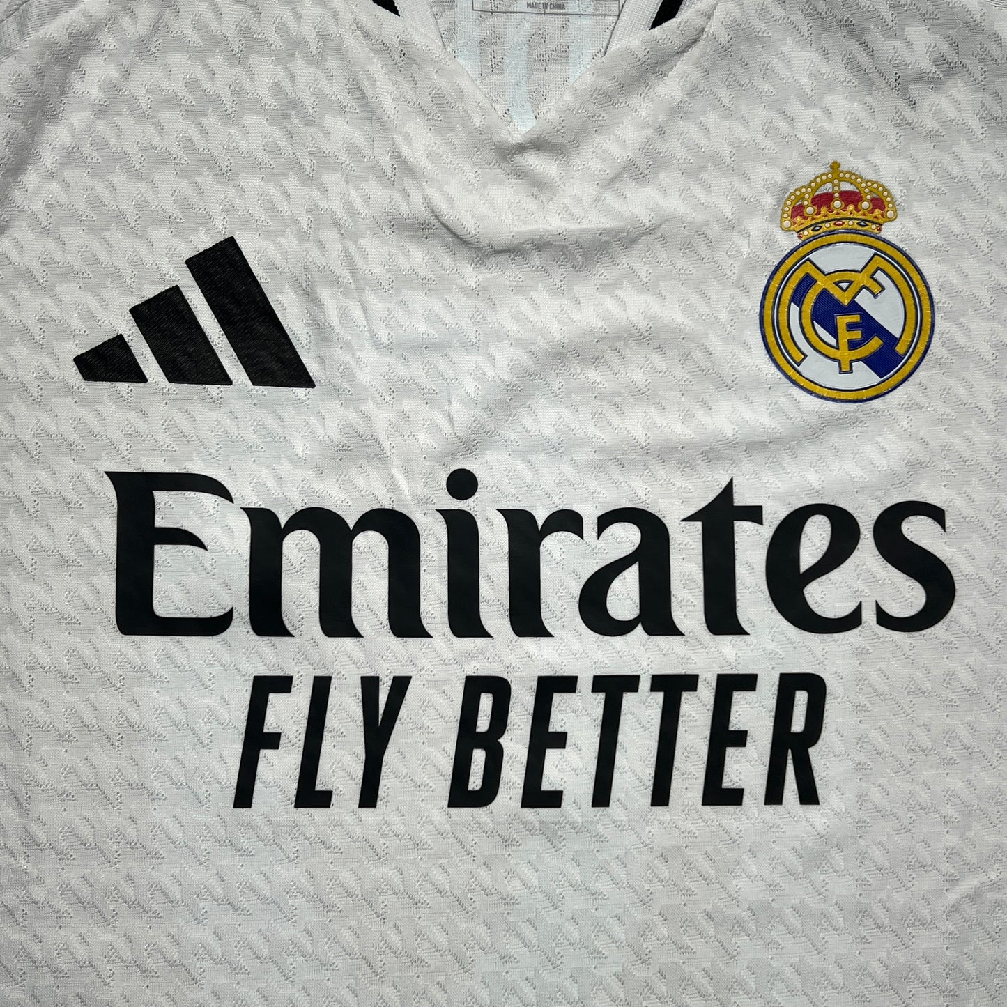 Official #10 Modric 24/25 Real Madrid Home Authentic shirt UCL Size L (JP:2XL)