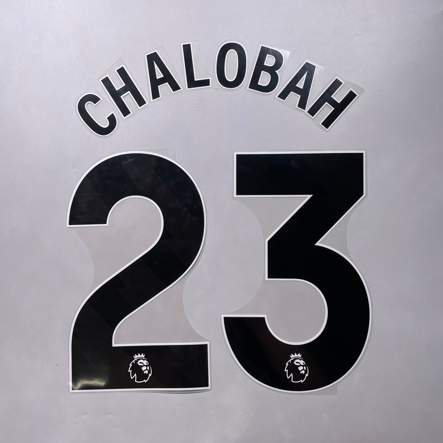 Official 25/26 Chelsea Away English Premier League Name & Number set