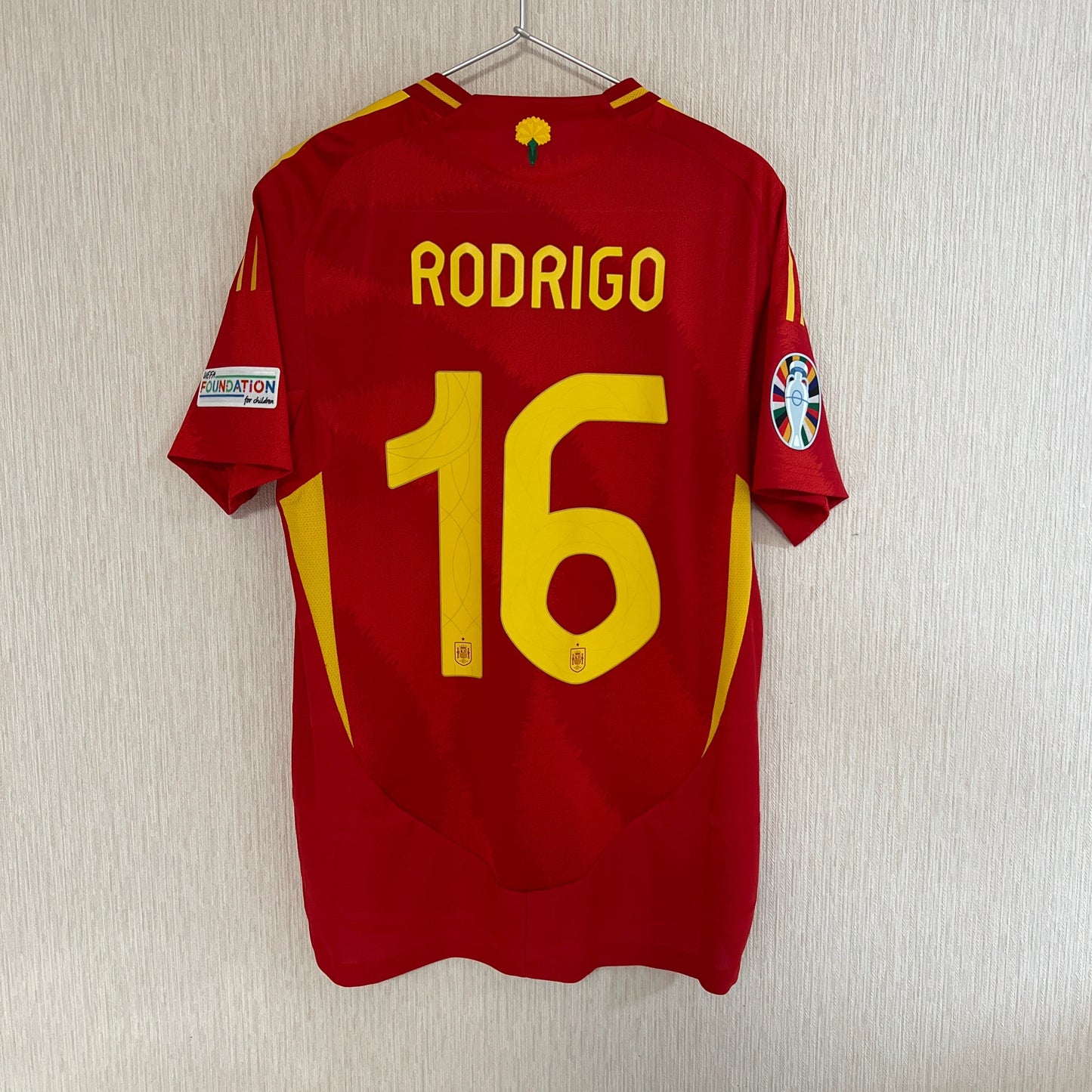 #16 RODRIGO | 24-25 Spain Home Player Issue EURO2024 Final