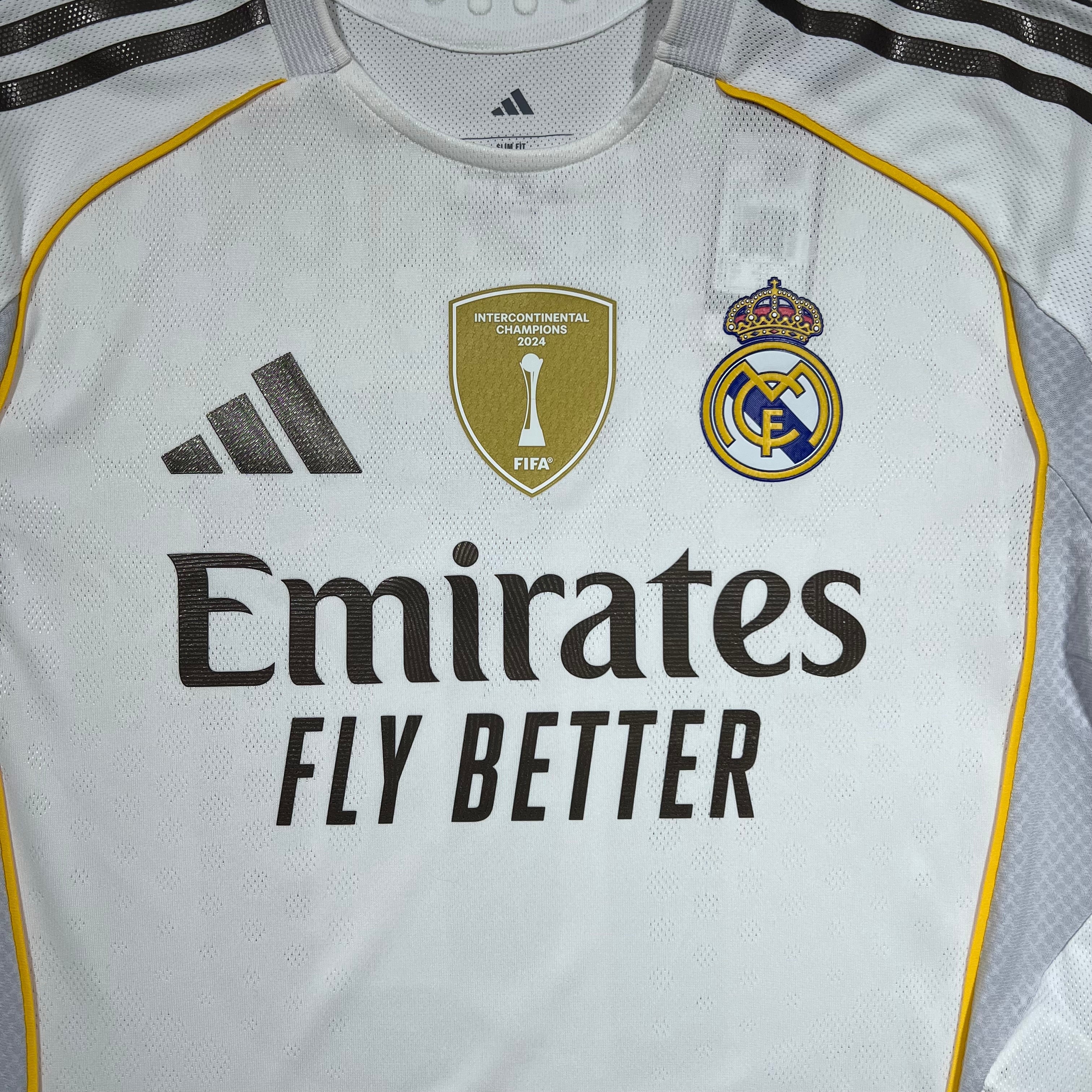 Official #10 Modric 25/26 Real Madrid Home Authentic Shirt Club