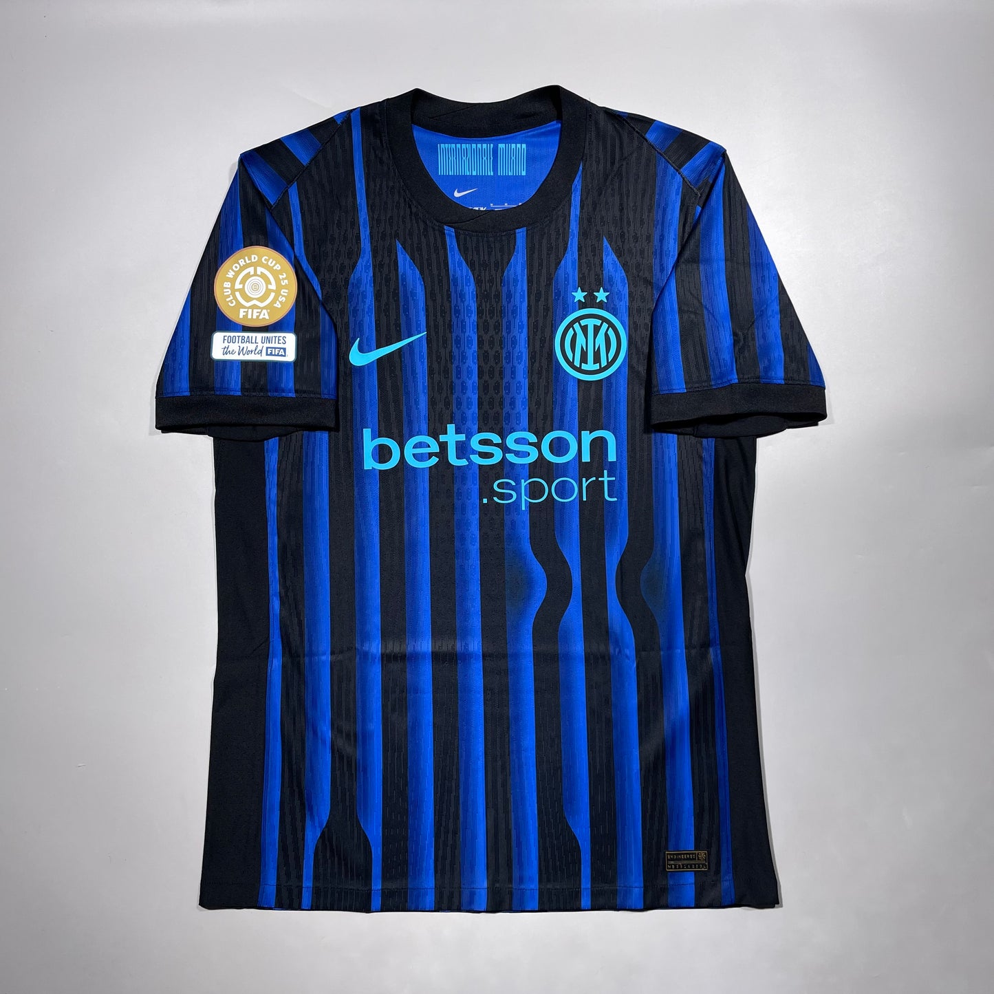 Official #10 Lautaro 25/26 Inter Home Authentic Shirt FIFA Club World Cup 25 USA Official Player Patch
