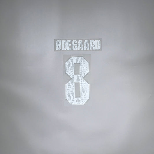 #8 Odegaard | 24-25 Arsenal Away Name & Number set