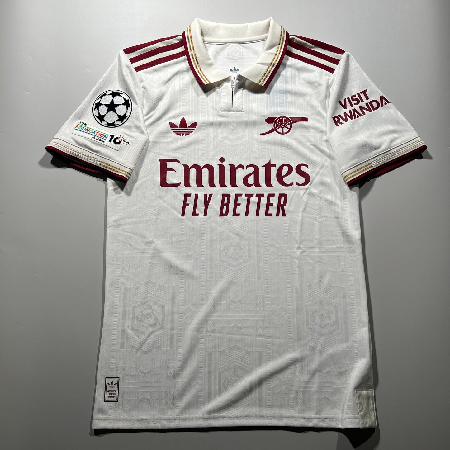 Official #14 Gyokeres 25/26 Arsenal Third Authentic Shirt EU Edition Size S (JP:M) Adidas JI9554