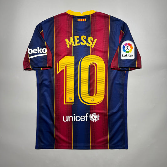 #10 Messi 20/21 Barcelona Home Official Stadium Shirt