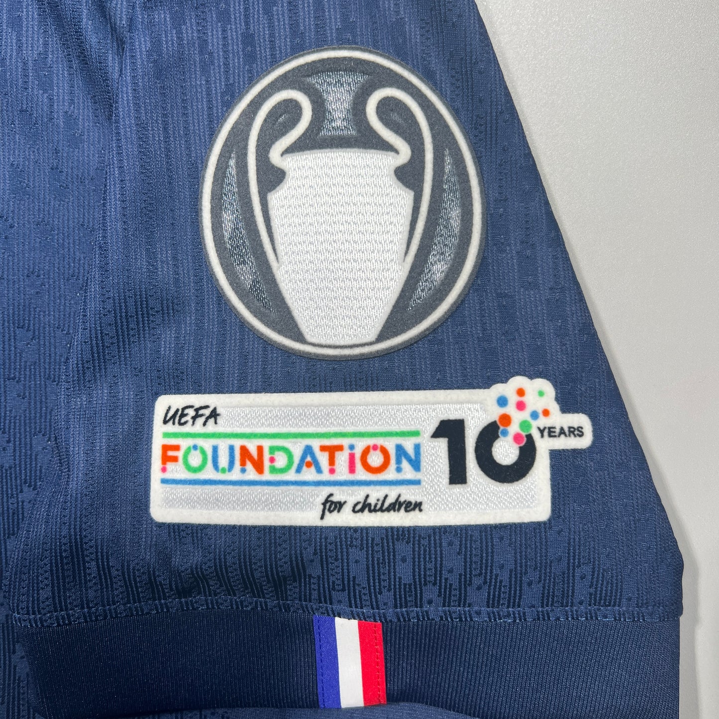 Official #14 Doue 25/26 PSG Home Authentic Shirt Size L