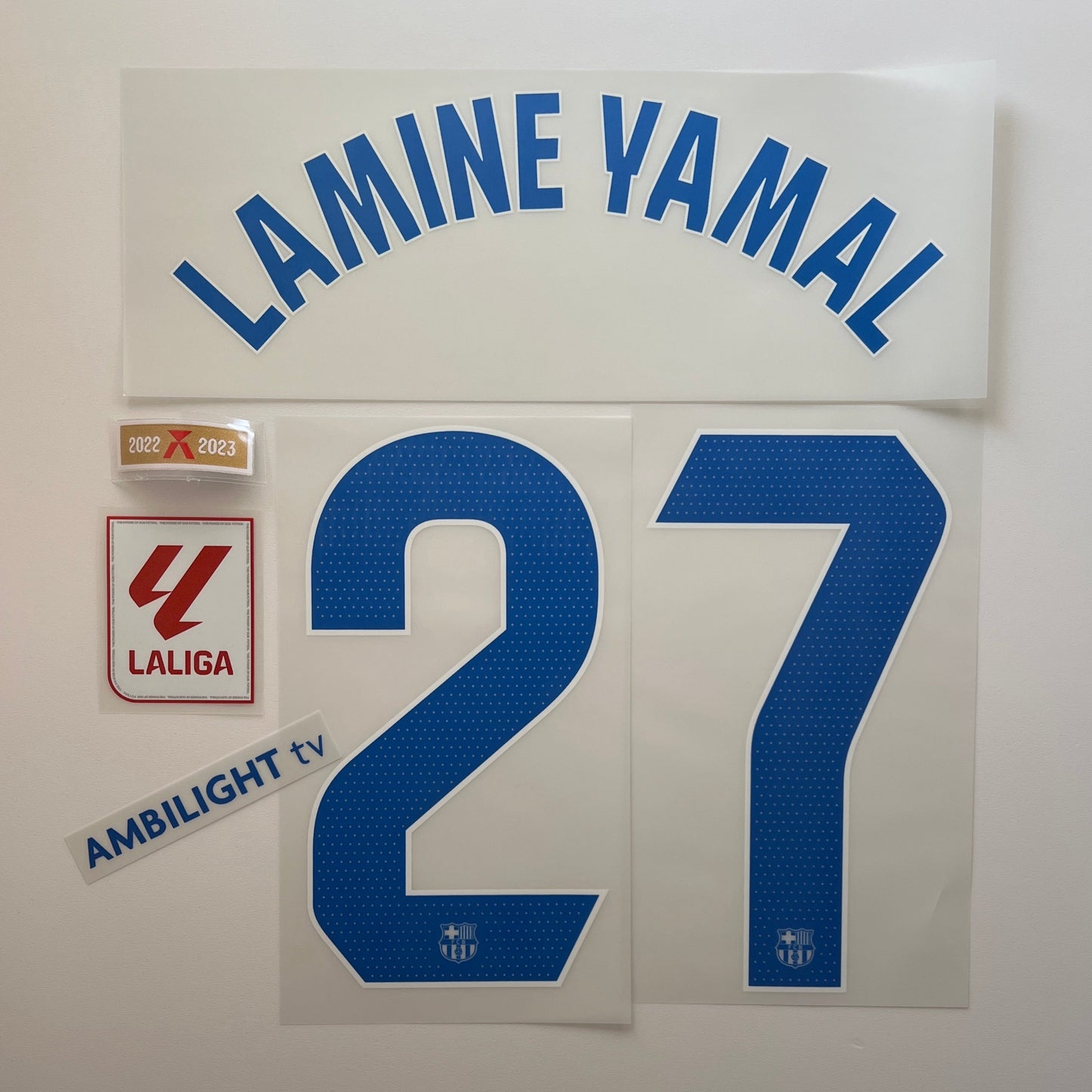 LAMINE YAMAL 23-24 Barcelona Away Fan Issue