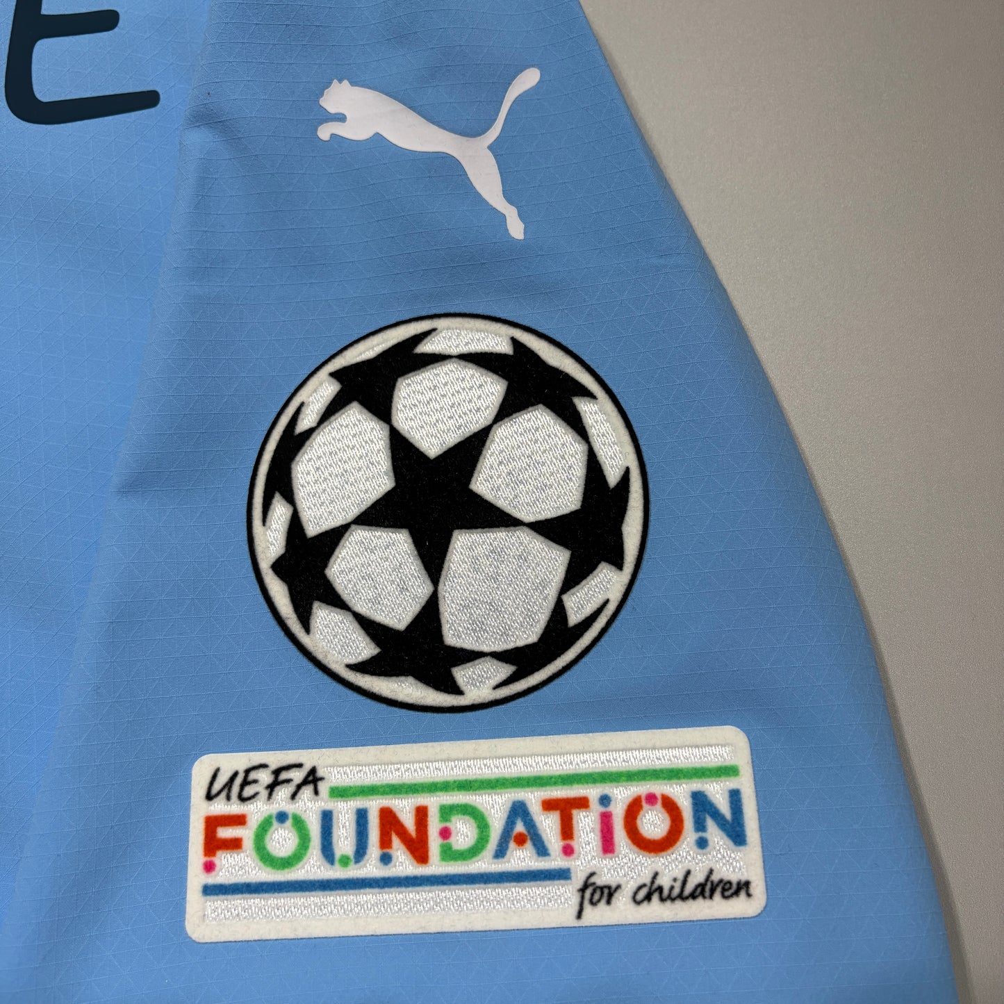 Official #17 De Bruyne 24/25 Manchester City Home  Authentic Shirt Size XL