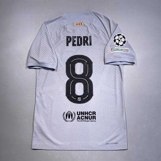 Official #8 Pedri 22-23 FC Barcelona 3rd Official Authentic size S