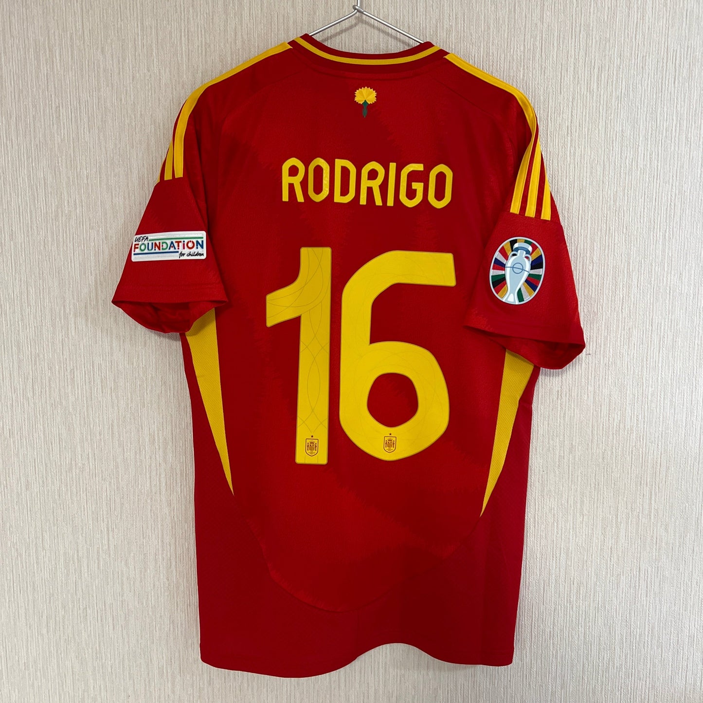 #16 RODRIGO | 24-25 Spain Home Fan Issue EURO 2024 Final