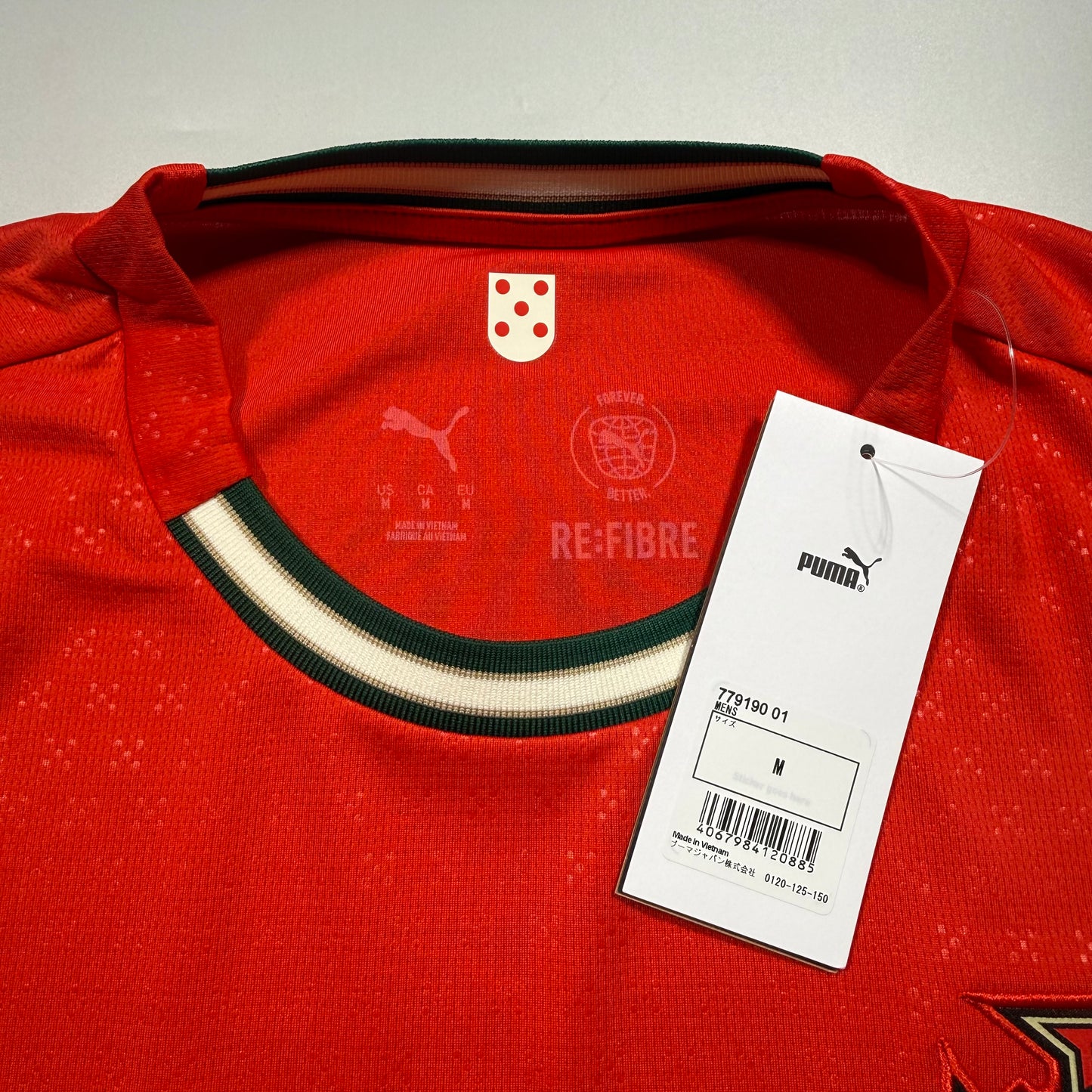 Official #21 Diogo J. Obrigado Para sempre  2024  Portugal Home Stadium Shirt