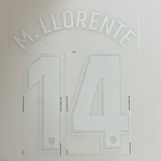 M.LLORENTE #14 Atletico Madrid