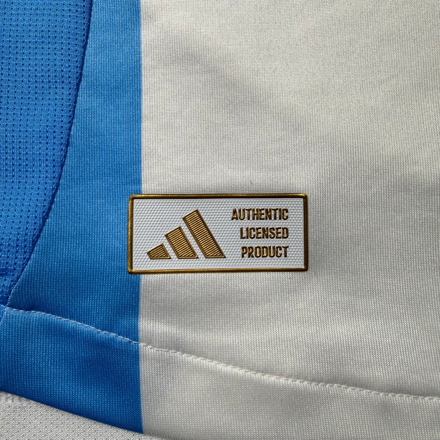 Official #7 De Paul 2024 Argentina Home Authentic Shirt 2026 FIFA World Cup Qualifier Patch Size S（JP:M）