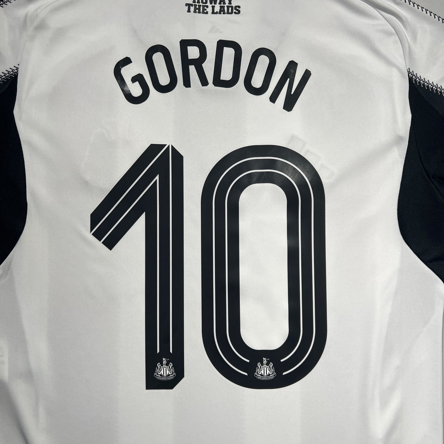 Official #10 Gordon 25/26 Newcastle United Home Stadium Shirt Carabao Cup Size M(JP:XL)