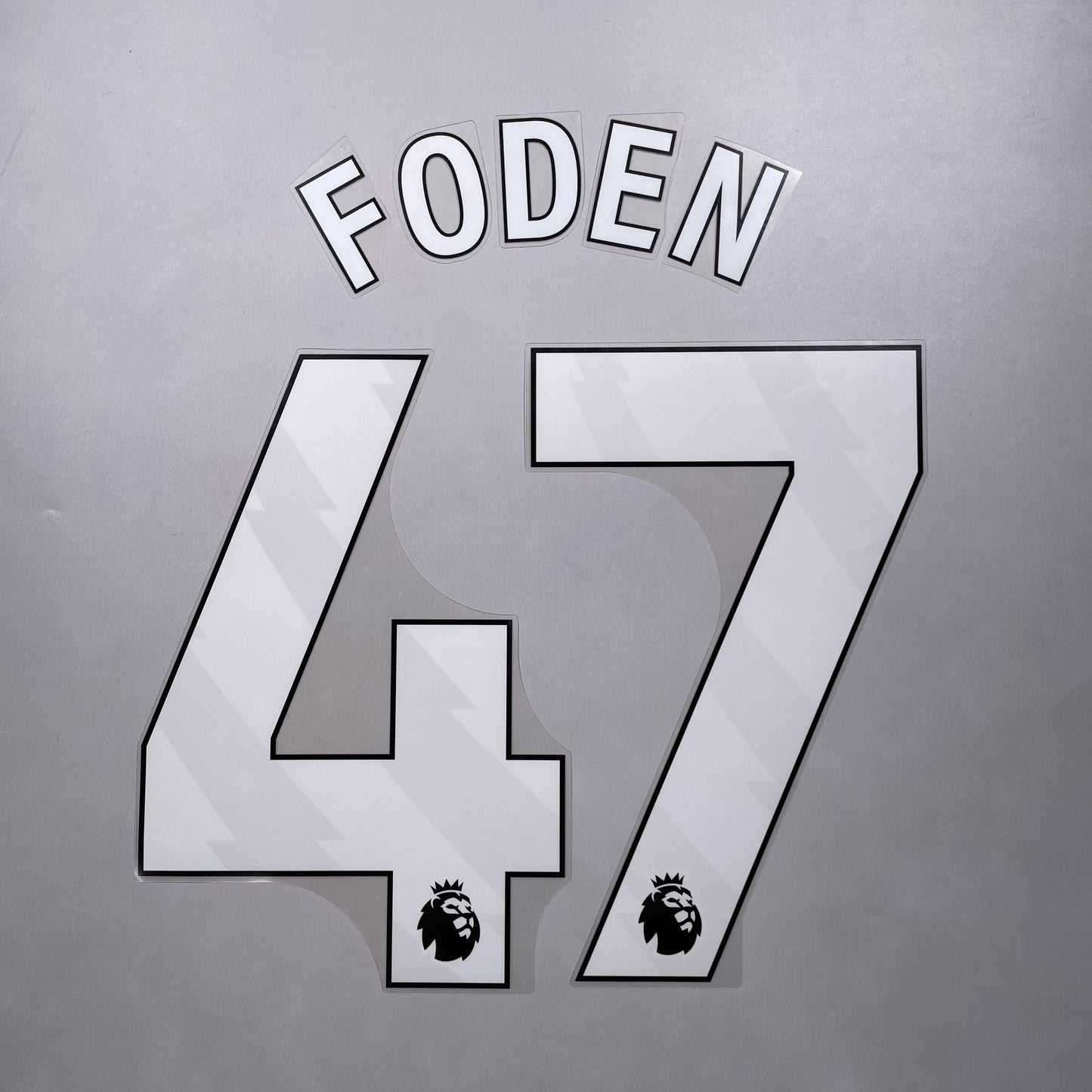 Official 25/26 Manchester City Away English Premier League Name & Number set