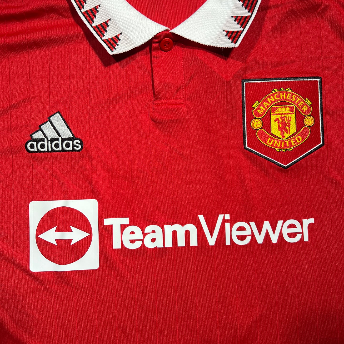 Official 7 Ronaldo 22/23 Manchester United Home Stadium Shirt  Size 3XL(JP6XL)