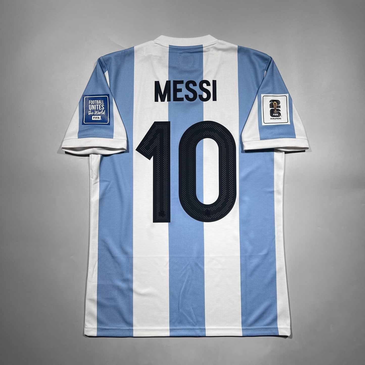 Official #10 Messi 50th Home Stadium Shirt 2026 FIFA World Cup Qualifiers Patch Size S/M（JP:L）