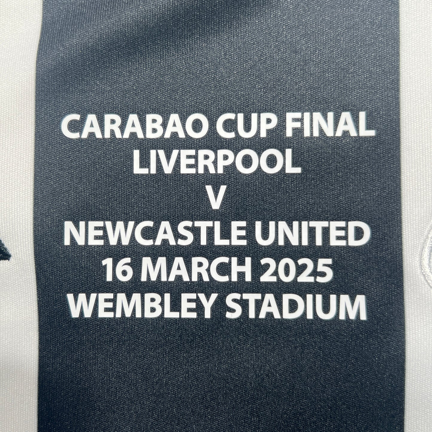 Official #10 Gordon 24/25 Newcastle United Home Stadium Shirt Carabao Cup Size S/M(JP:L)