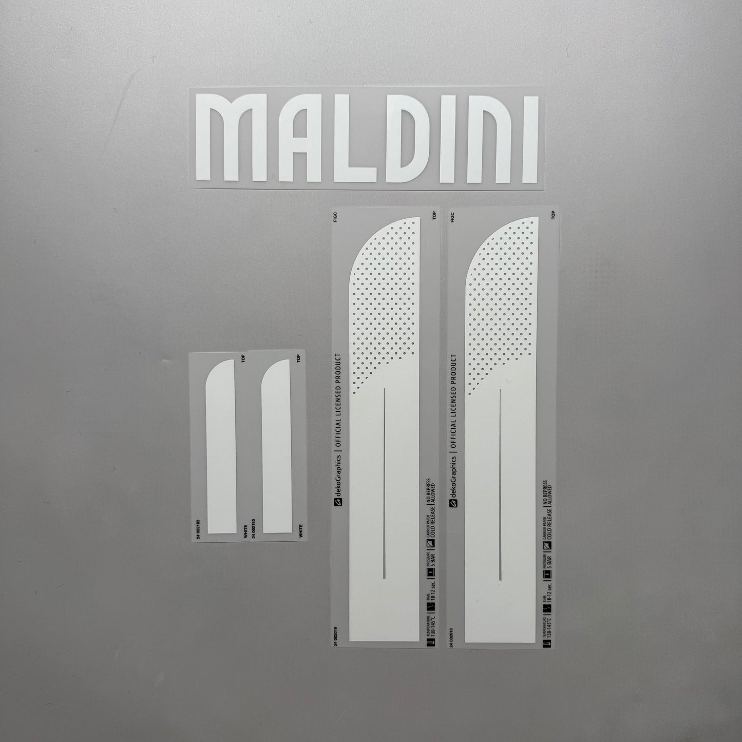 #11 Maldini 2024 Italy Home Name & Number set