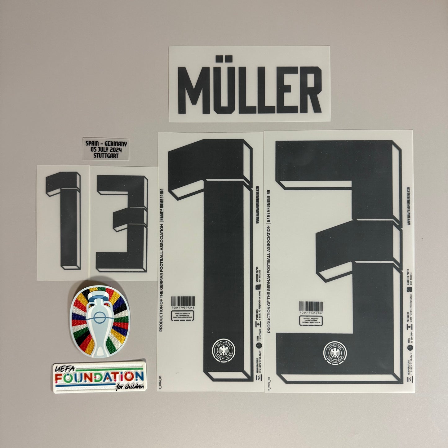 [LIMITED] EURO2024 Germany Authentic Final Match