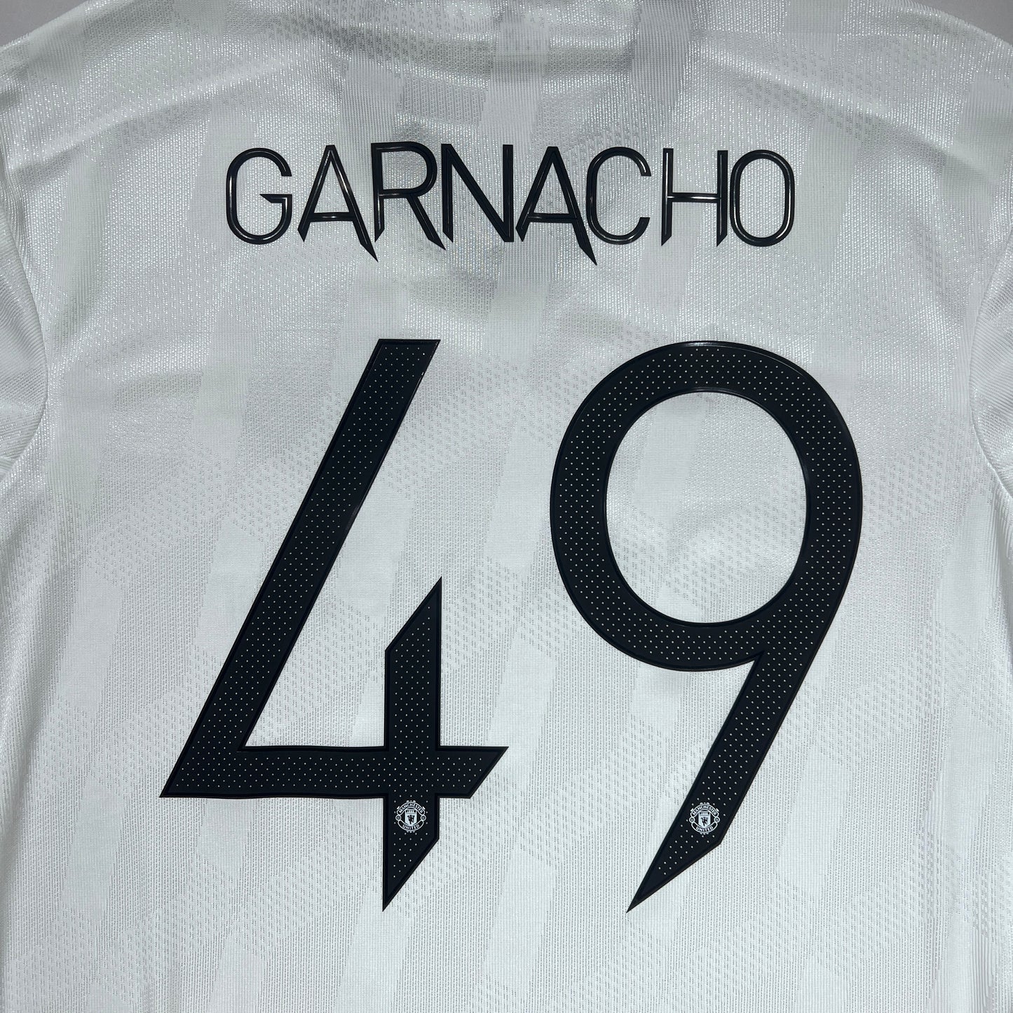 Official #49 Garnacho 22/23 Manchester United Away Authentic Shirt Europa League Size M（JP:XL）