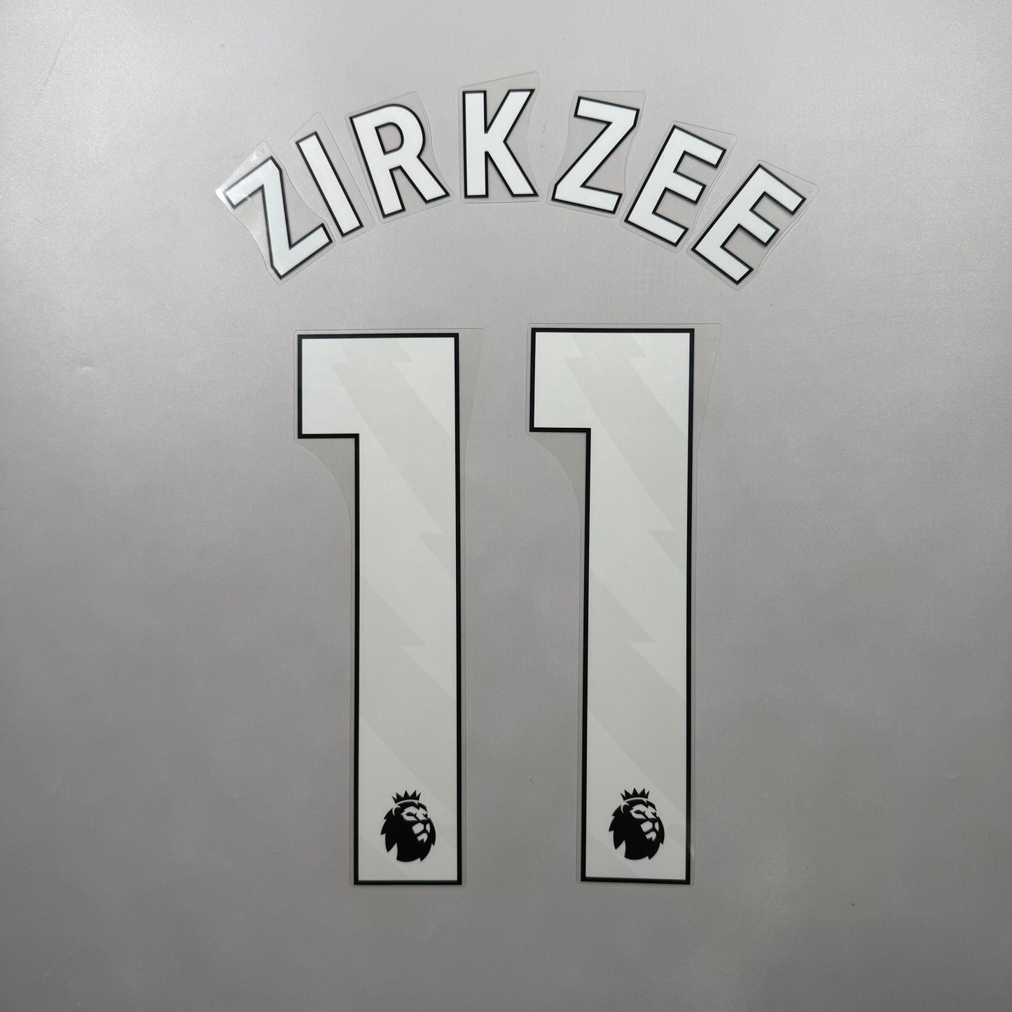 Official 25/26 Manchester United 3rd English Premier League Name and Number set