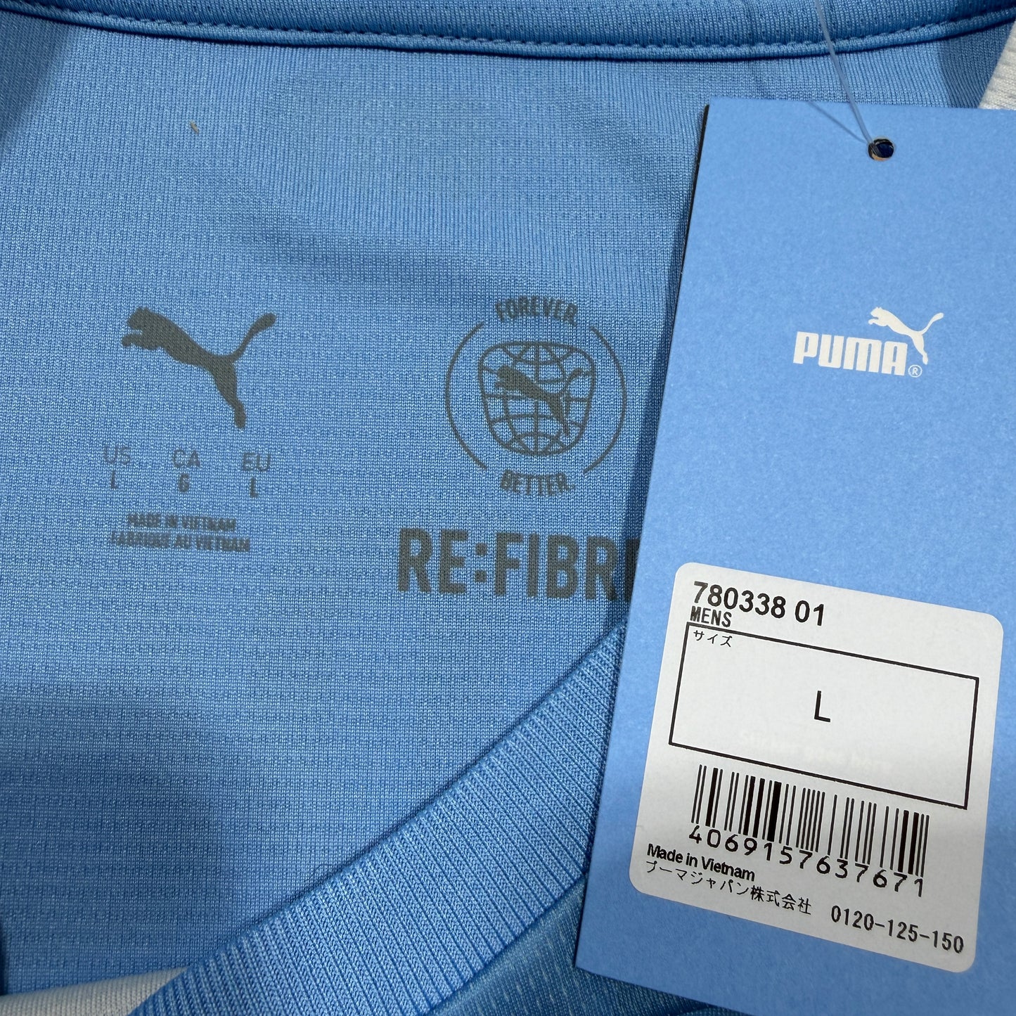 Official #47 Foden 25/26 Manchester City Home Stadium Shirt Size L