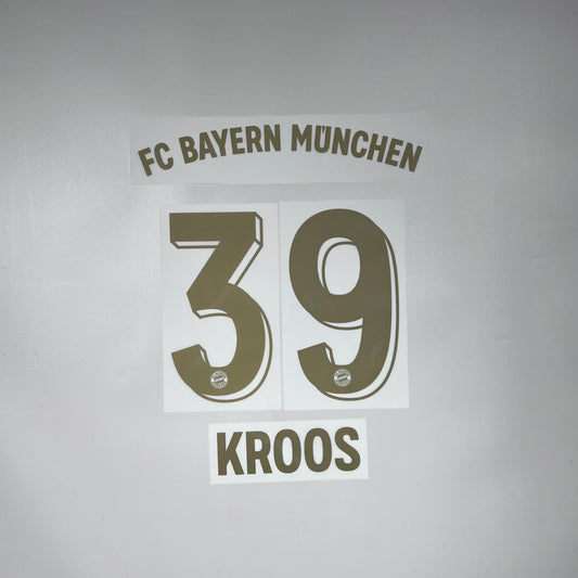 #39 Kroos + 125th Patch | 24-25 Bayern Munchen 125th Anniversary Full Pack