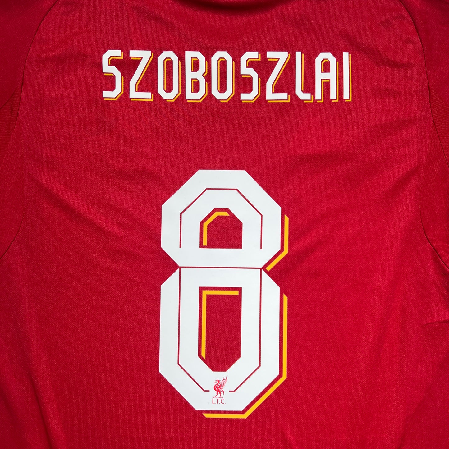 Official #8 Szoboszlai 25/26 Liverpool Home Stadium Shirt FA Cup Size L/XL(JP:3XL)